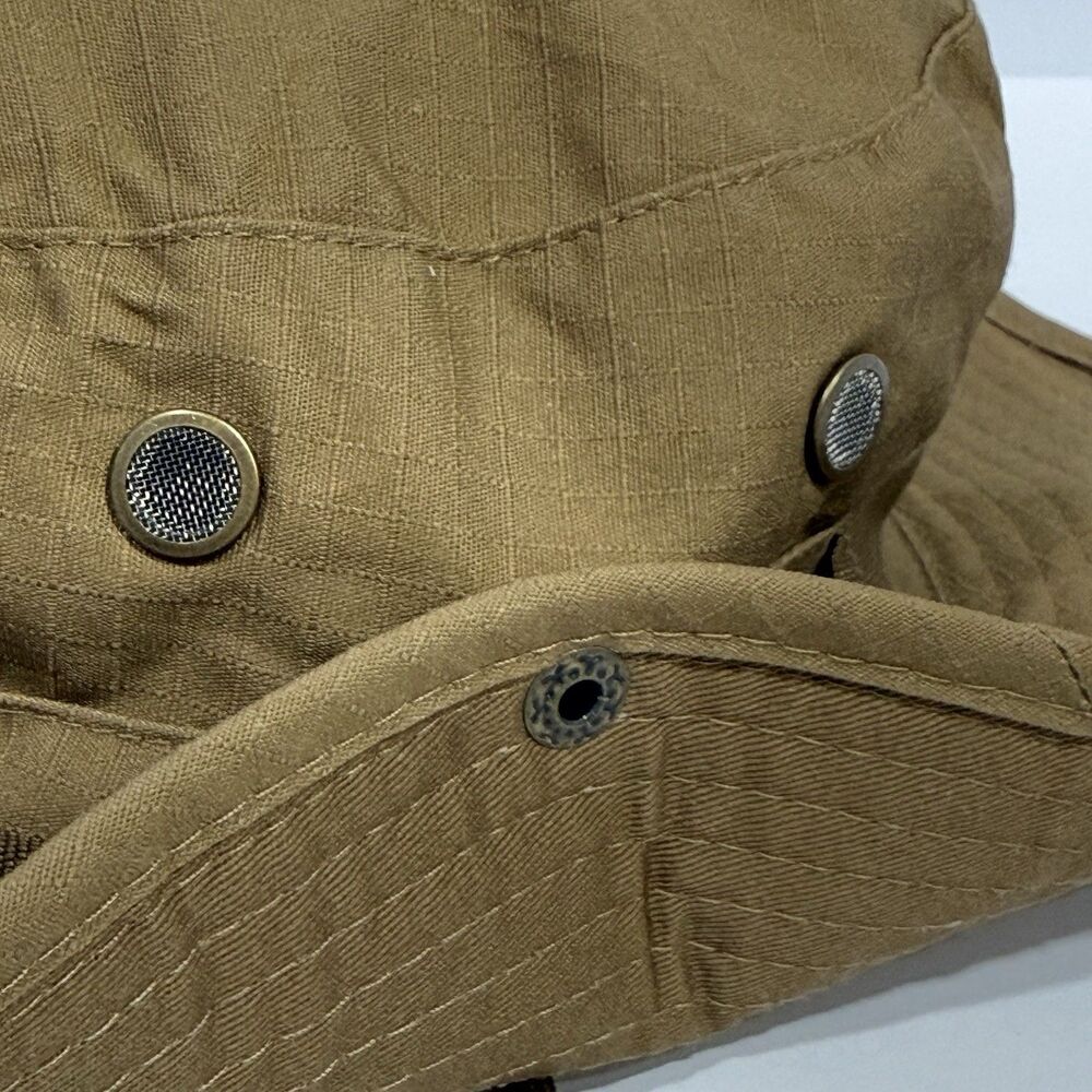 HOT SUN HOT WEATHER TYPE II BOONIE TAN SIZE XL 60 - Picture 8 of 16